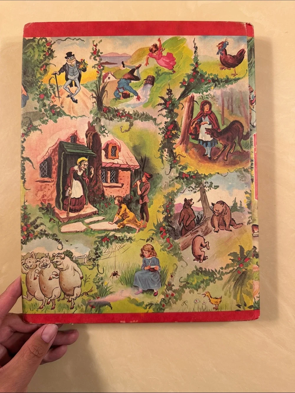 Vintage hardback Best Loved Nursery Rhymes and Songs.